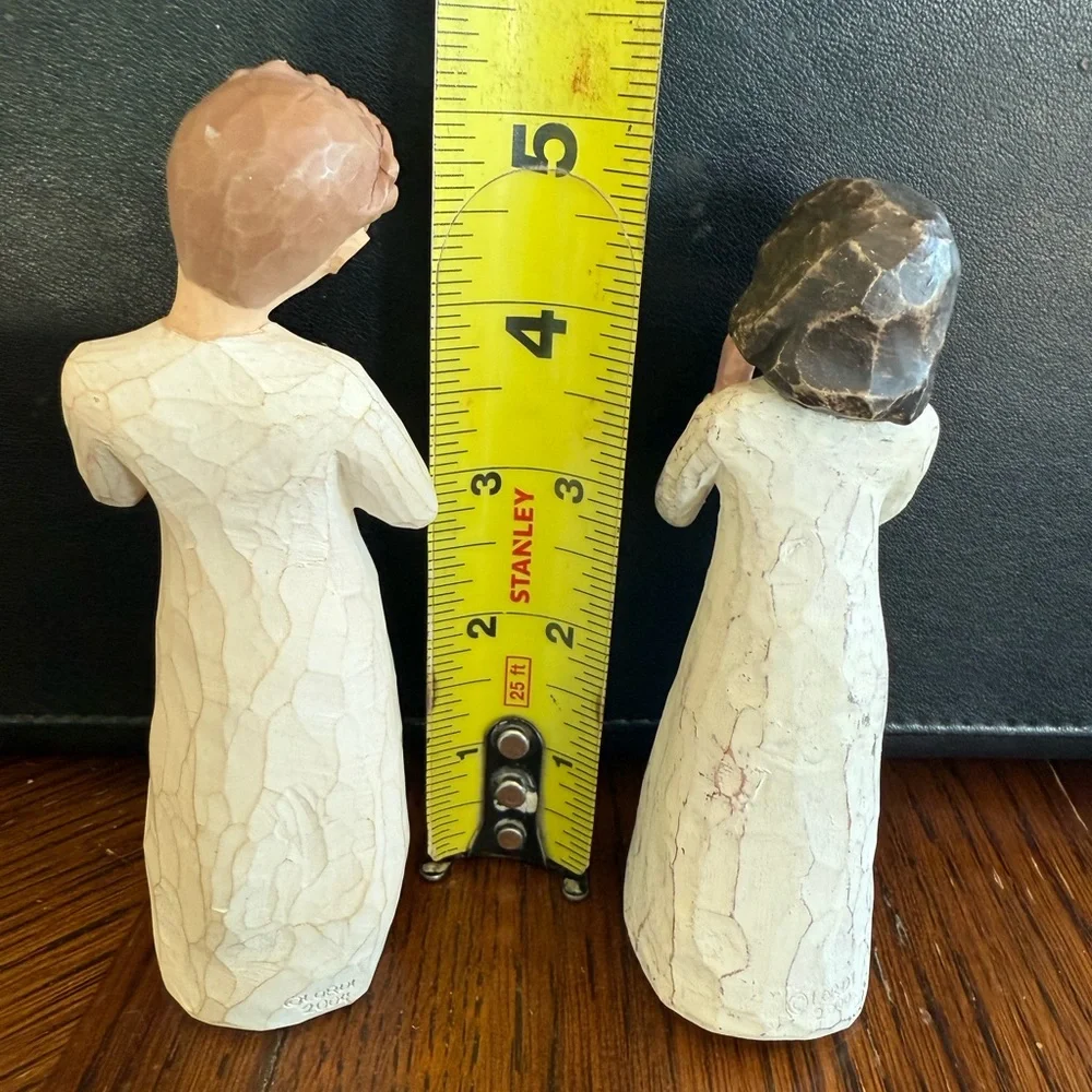 Willow tree figurines lot of 4 Sisters Angel of Protection Friendship Keepsake - Picture 7 of 11